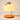 Luminária de Mesa Aquecedor Vela Moderna Minimalista Metal Vidro Madeira 220v - Bege - ORNE™