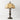 Luminária de Mesa Retrô Minimalista Metal Resina Vidro Corozal — ORNE