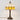 Luminária de Mesa Retrô Minimalista Metal Resina Vidro Guaviare — ORNE
