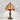 Luminária de Mesa Retrô Minimalista Metal Resina Vidro Palmira — ORNE