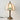 Luminária de Mesa Retrô Minimalista Metal Resina Vidro Pahat — ORNE