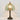 Luminária de Mesa Retrô Minimalista Resina Vidro Alomar — ORNE