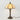 Luminária de Mesa Retrô Minimalista Vidro Resina Metal Trelew — ORNE
