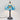 Luminária de Mesa Tiffany Retrô Minimalista Resina Vidro Metal Sea — ORNE