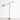 Luminária de Piso Moderna Minimalista Articulada LED Metal Siatto - Branco Quente (3000K) - ORNE™