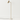 Luminária de Piso Chão Coluna Moderna Minimalista Articulada Metal Mármore LED Wind - Dourado - ORNE™