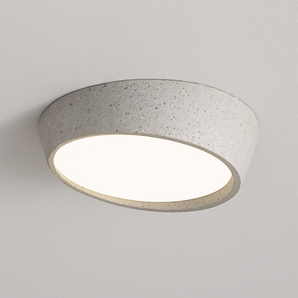 Luminária Plafon Moderna Minimalista LED Metal Acrílico Echo - Ø50cm / Branco - ORNE™
