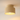 Luminária Plafon Moderna Minimalista Resina Ellu - Bege / Branco Quente (3000K) - ORNE™