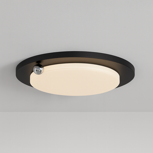 Luminária Plafon Moderna Minimalista LED Metal Acrílico Haga - Ø50cm / A / Branco Quente (3000K) - ORNE™