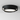 Luminária Plafon Moderna Minimalista LED Metal Acrílico Vathy - Ø40cm / Preto / Branco Quente (3000K) - ORNE™
