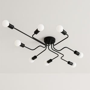 Luminária Plafon Moderno Minimalista Sputnik Cannoy - Default Title - ORNE™