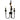 Luminária Pendente Moderna Clássica Candelabro Industrial Metal Velas Halop - Modelo 03 bulbos | Ø36cm - ORNE™