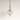 Luminária Pendente Clássico Retrô Vintage Vidro Metal Daga