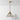 Luminária Pendente Clássico Retrô Vintage Vidro Metal Dourado Fincha — ORNE