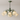 Luminária Pendente Moderna Minimalista Metal Vidro Ross - 6 Lâmpadas / Verde e Branco - ORNE™