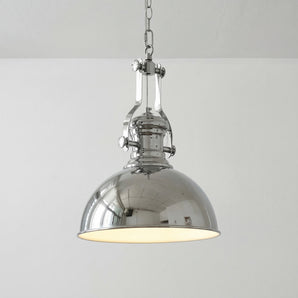 Luminária Pendente Industrial Moderno Metal Prata Viveiro — ORNE