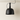 Luminária Pendente Moderna Minimalista Metal Cien - Ø24x18/ Preto - ORNE™