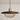Luminária Pendente Moderna Minimalista Madeira Metal Perth - Madeira e Dourado - ORNE™