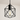 Luminária Pendente Moderna Industrial Retrô Aramado Diamond - Único / Ø14cm / 1 lâmpada / Preto - ORNE™