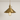 Luminária Pendente Industrial Vintage Retrô Metal Dourado Spire - Dourado / Ø22cm - ORNE™