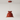 Luminária Pendente Moderna Minimalista Infantil Tie - Vermelho / Ø23x18cm - ORNE™