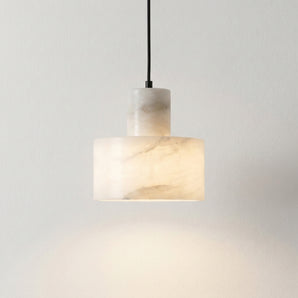 Luminária Pendente Minimalista Moderno Mármore Sortelha — ORNE