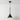Luminária Pendente Minimalista Moderno Metal Preto Trieste — ORNE