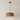 Luminária Pendente Moderna Minimalista Concreto Balli - Bege / Ø30x13cm / Branco Quente (3000K) - ORNE™