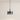 Luminária Pendente Moderna Minimalista LED Metal Vidro Fosie - Ø16cm / Branco Frio (6500K) - ORNE™