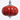 Luminária Pendente Moderna Retrô Vintage Vidro Metal Globo Vermelho Ploiesti — ORNE