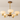 Luminária Pendente Moderna Minimalista Metal Vidro Gold Lumina - B / Nogueira e Dourado / Branco Quente (3000K) / Alumínio, Vidro e Madeira - ORNE™