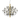 Luminária Pendente Lustre Moderna Minimalista Metal Sona - Ø100x88cm / Dourado / Branco Quente (3000K) - ORNE™
