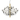 Luminária Pendente Lustre Moderna Minimalista Metal Sona - Ø69x51cm / Dourado / Branco Quente (3000K) - ORNE™