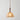 Luminária Pendente Moderno Clássico Vidro Metal Madeira Avenca — ORNE