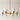 Luminária Pendente Lustre Moderna Minimalista Globos Cristal Quincy - Ø66cm / Branco Quente (3000K) - ORNE™