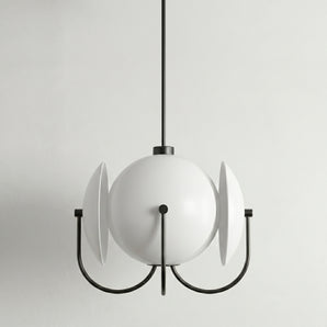 Luminária Pendente Moderno Clássico Vidro Metal Globo Zermatt — ORNE