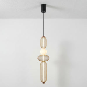 Luminária Pendente Moderno Industrial Minimalista Vidro Metal Globo LED Pispala — ORNE