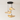 Luminária Pendente Moderna Minimalista Acrílico Vivera - Acrílico e Alumínio / 3 Lâmpadas / Ø30cm / Bege - ORNE™