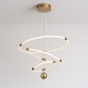 Luminária Pendente Moderno Minimalista Rings Ball - Default Title - ORNE™