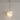 Luminária Pendente Moderno Minimalista Acrílico Metal Globo Branco Ibrah