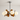 Luminária Pendente Moderna Minimalista Metal Acrílico Sirius - 6 Lâmpadas / Âmbar / Acrílico e Alumínio - ORNE™