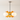 Luminária Pendente Moderna Minimalista Metal Acrílico Sirius - 5 Lâmpadas / Laranja / Acrílico e Alumínio - ORNE™