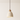 Luminária Pendente Moderno Minimalista Cerâmica Madeira Pogra