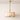 Luminária Pendente Moderna Minimalista Cristal Haja - Ø50cm / Redondo / Dourado / Cristal e Alumínio - ORNE™