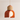 Luminária Pendente Moderna Minimalista Play Dough - Laranja / Branco Quente (3000K) - ORNE™