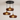 Luminária Pendente Moderna Minimalista Madeira Mogan - 3 Lâmpadas / Nogueira / Redondo / Branco Quente (3000K) - ORNE™