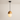 Luminária Pendente Moderna Minimalista Vidro Madeira Uliven - A / 1 Lâmpada / Ø10,5x22cm / Vidro, Madeira e Alumínio / E27 - ORNE™