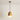 Luminária Pendente Moderna Minimalista Vidro Madeira Uliven - B / 1 Lâmpada / Ø16x22cm / Vidro, Madeira e Alumínio / E27 - ORNE™