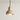 Luminária Pendente Moderna Minimalista Mármore Travertino Giacome - Ø10x17cm / Mármore e Madeira - ORNE™