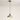  Luminária Pendente Moderna Minimalista LED Mármore Metal Alui - Ø15cm / Branco Quente (3000K) - ORNE™